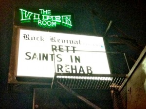 Saints in Rehab at The Viper Room 7/21/13. 